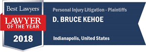 Bruce Kehoe Lawyer of the Year badge