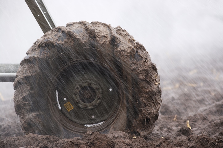tractor-wheel-raining