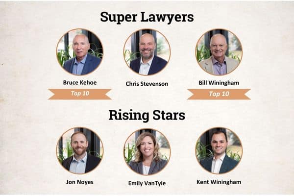 Indiana Super Lawyers names all six WKW personal injury attorneys to list