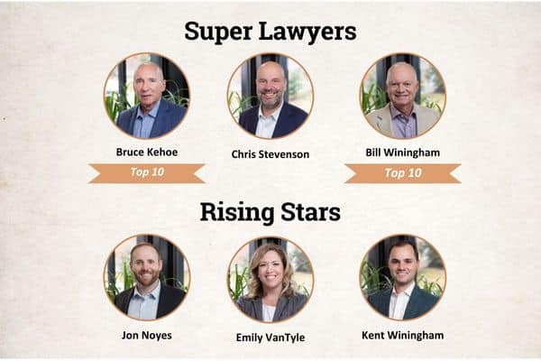 Indiana Super Lawyers names all six WKW personal injury attorneys to list